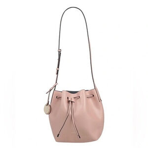 Emporia Armani Medium BUCKET BAG Pale PINK CROSSBODY LEATHER NWT